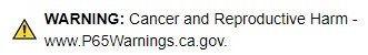 Prop65 Warning